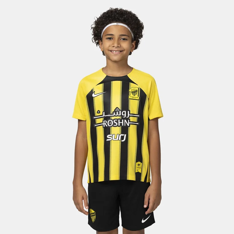 Nike Kids' Al-Ittihad 2024/25 Home Replica Football Jersey