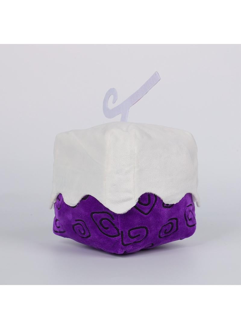 Loquat Roblox Blox Fruit Plush Toy Purple Dizzy Box 15 Cm Gift For Fans Girls And Boys - Image 2
