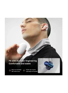 Mezone CLIPPER PRO Open Ear Bluetooth Wireless Earphones with Touch Control, IPX5 Waterproof & High Quality Bass Headphones, Black  - Image 4