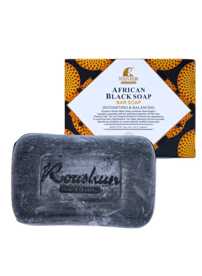 روشن صابون  الأسود من روشن 142 جم - Image 1