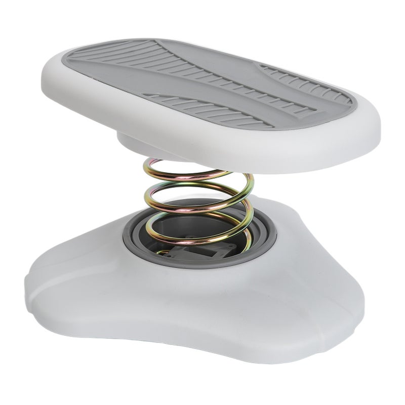 Toilet Foot Stool for Adults: Adjustable Ergonomic Angle, Stable Secure Base, Anti Slip Surface - High Load Capacity PP Toilet Foot Rest for Bathroom Office Home Use - Image 1