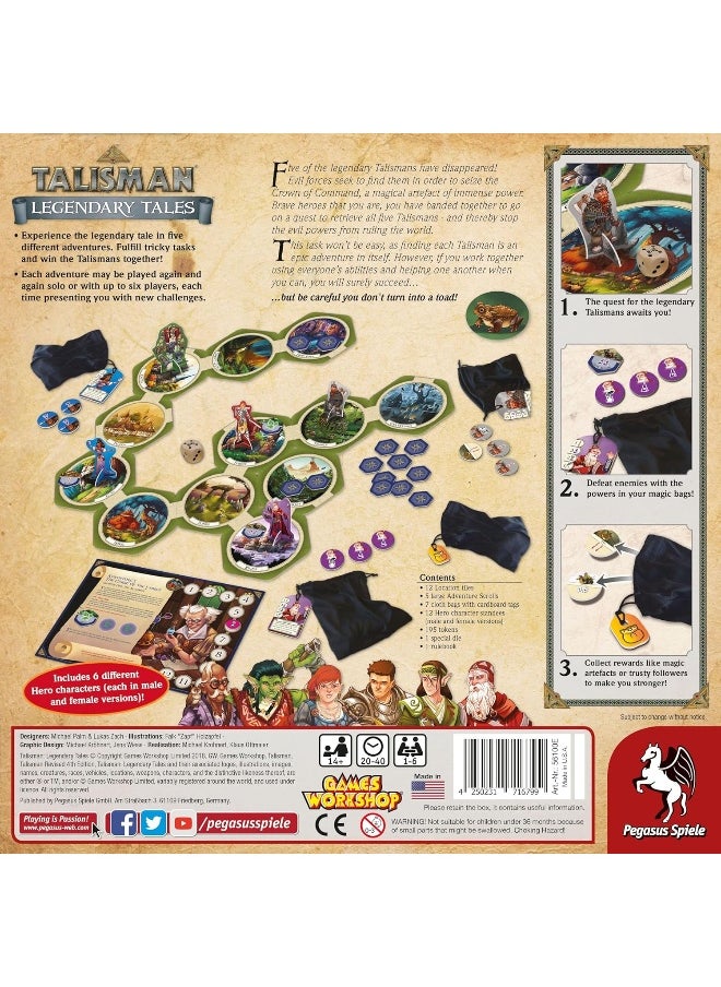 Pegasus Spiele - Talisman: Legendary Tales - Image 1