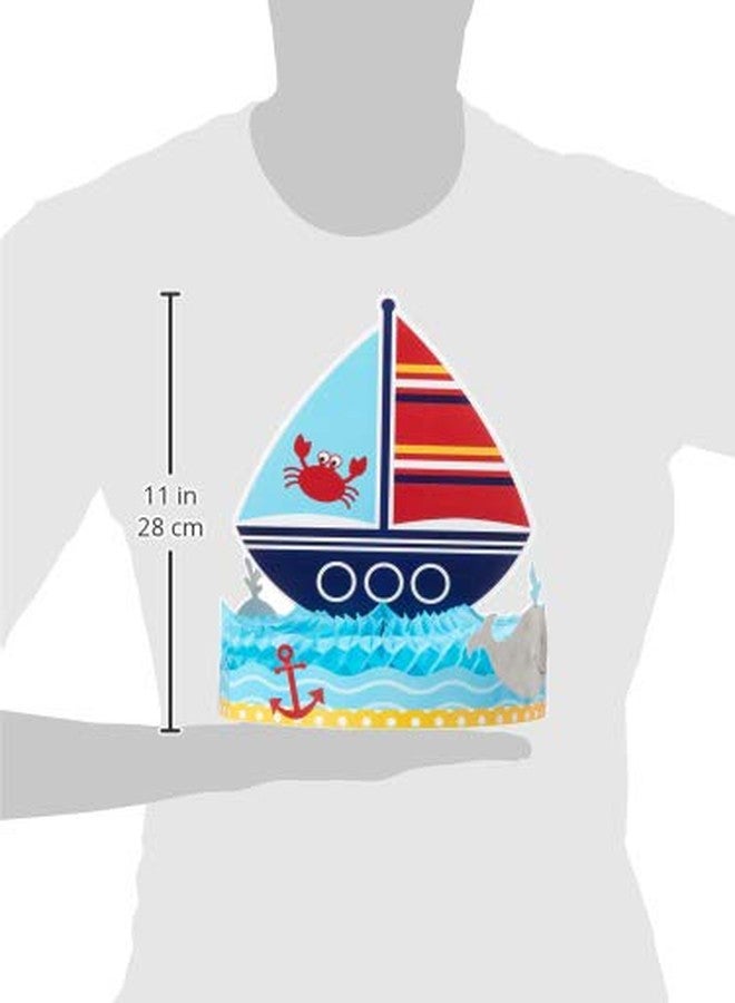 Creative Converting 267226 Honeycomb Centerpiece 12" x 9" Multicolor - Image 3