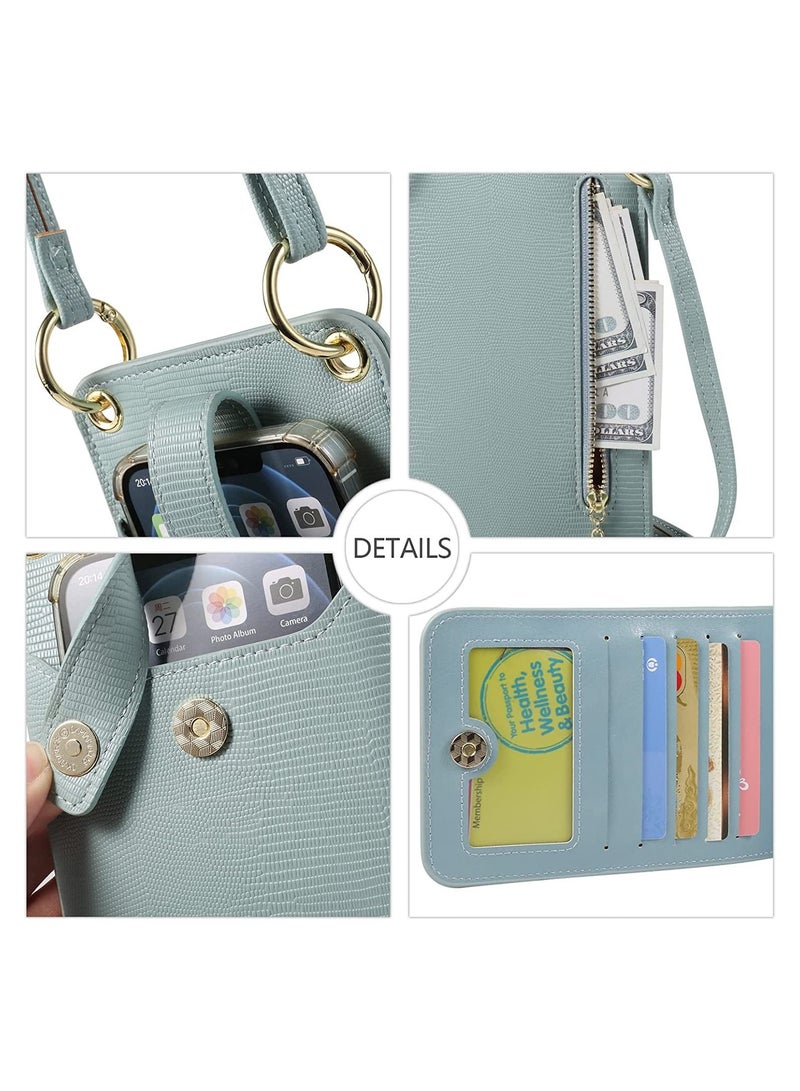 SYOSI Handbags Cell Phone Purse Wallet Small Crossbody Bags Mini Shoulder Bag with Card Slot for iPhone 13 Pro for Max Galaxy S22 Ultra - Image 4