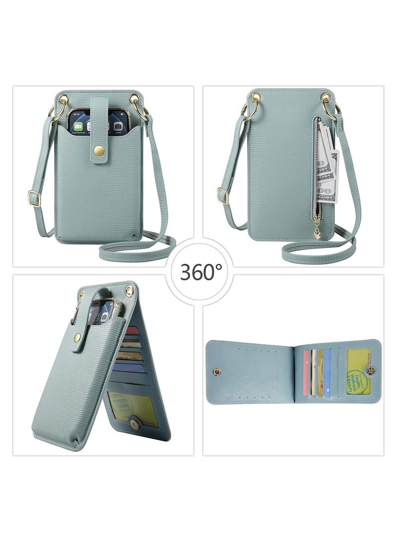 SYOSI Handbags Cell Phone Purse Wallet Small Crossbody Bags Mini Shoulder Bag with Card Slot for iPhone 13 Pro for Max Galaxy S22 Ultra - Image 3