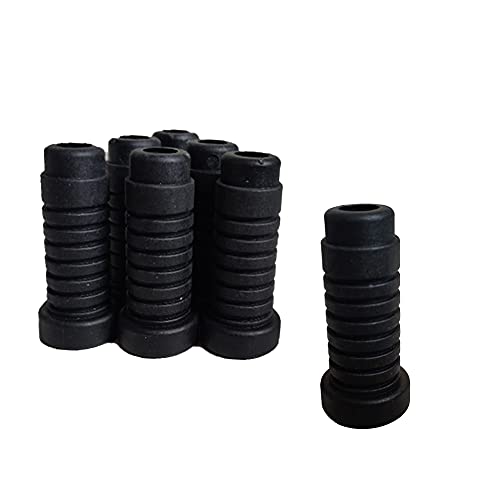 GSHLLO 20 PCS Plastic Round Caster Wheel Socket Sleeve Inserts Caps for Stem Grip Ring Caster - Image 1