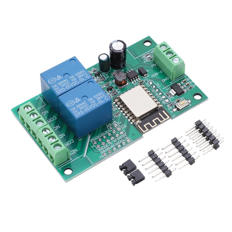 سونجلي وحدة ترحيل واي فاي ثنائية القناة PCB تيار مستمر 880 فولت لتطوير وتعلم ESP8266 الثانوي - Image 1