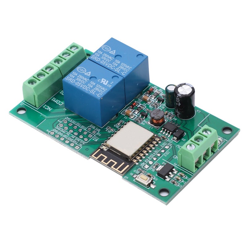 سونجلي وحدة ترحيل واي فاي ثنائية القناة PCB تيار مستمر 880 فولت لتطوير وتعلم ESP8266 الثانوي - Image 3