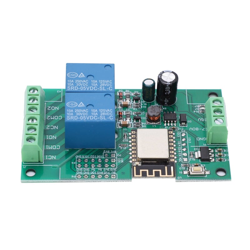 سونجلي وحدة ترحيل واي فاي ثنائية القناة PCB تيار مستمر 880 فولت لتطوير وتعلم ESP8266 الثانوي - Image 2