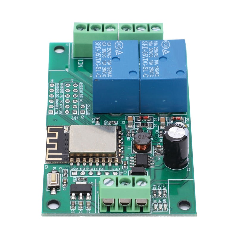 سونجلي وحدة ترحيل واي فاي ثنائية القناة PCB تيار مستمر 880 فولت لتطوير وتعلم ESP8266 الثانوي - Image 4