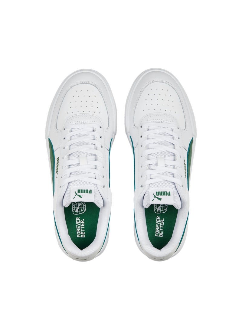 Caven Mens White Casual Lace Up Sneakers