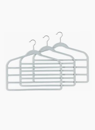 ماتلان 3 Pack Velour Trouser Hangers (44cm x 40cm)