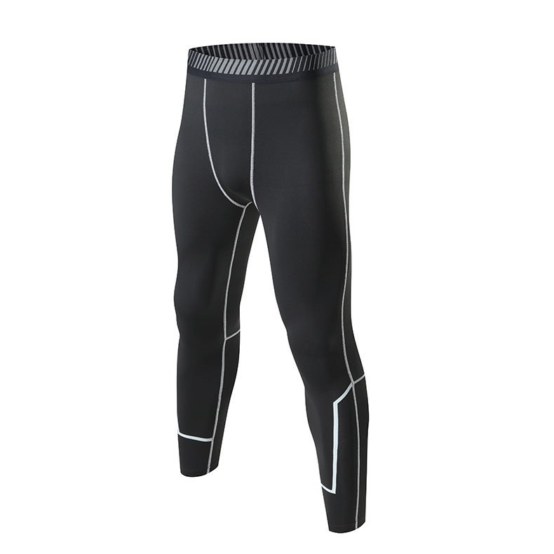 New Children'S Tights Men'S Quick-Drying Sports Trousers Running Fitness Basketball Leggings - Image 1
