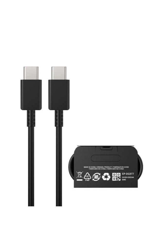 25W Fast Phone Charger Type C Plug for Samsung Galaxy S24/S22/S23 FE, S24 Ultra/S23 Ultra, S21+/S22+/S23+, S10/S22/S23, S20 FE, A55/A54/A05/M14/A73, USB C Adapter Super Fast Charging Cable