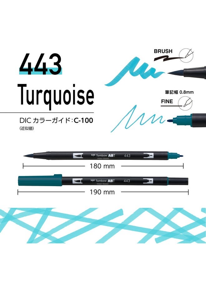 تومباو مجموعة أقلام تومبو ABT ثنائية الفرشاة، 24 لونًا متنوعًا - Image 3