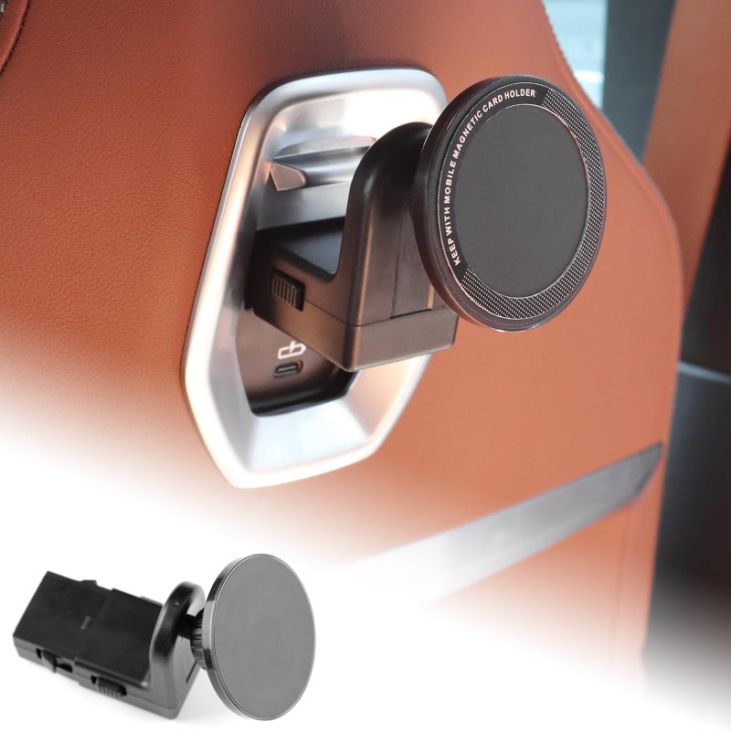 FDAIUN for BMW X5 X6 G05 G06 G60 G45 Tablet Holder Strong Magnetic Attraction/Gravity Clamp ipad Car Holder Back Seat Road Trip Essentials (Magnetic) - Image 1