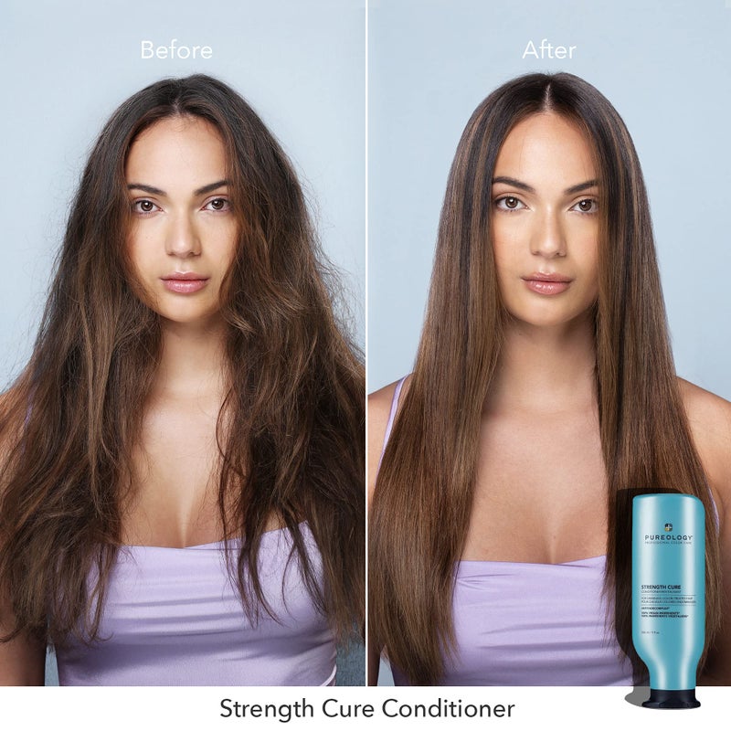 PUREOLOGY Pureology. Strength Cure Strengthening Conditioner for Damaged & Color Treated Hair, 1.7 Fl Oz - Image 3