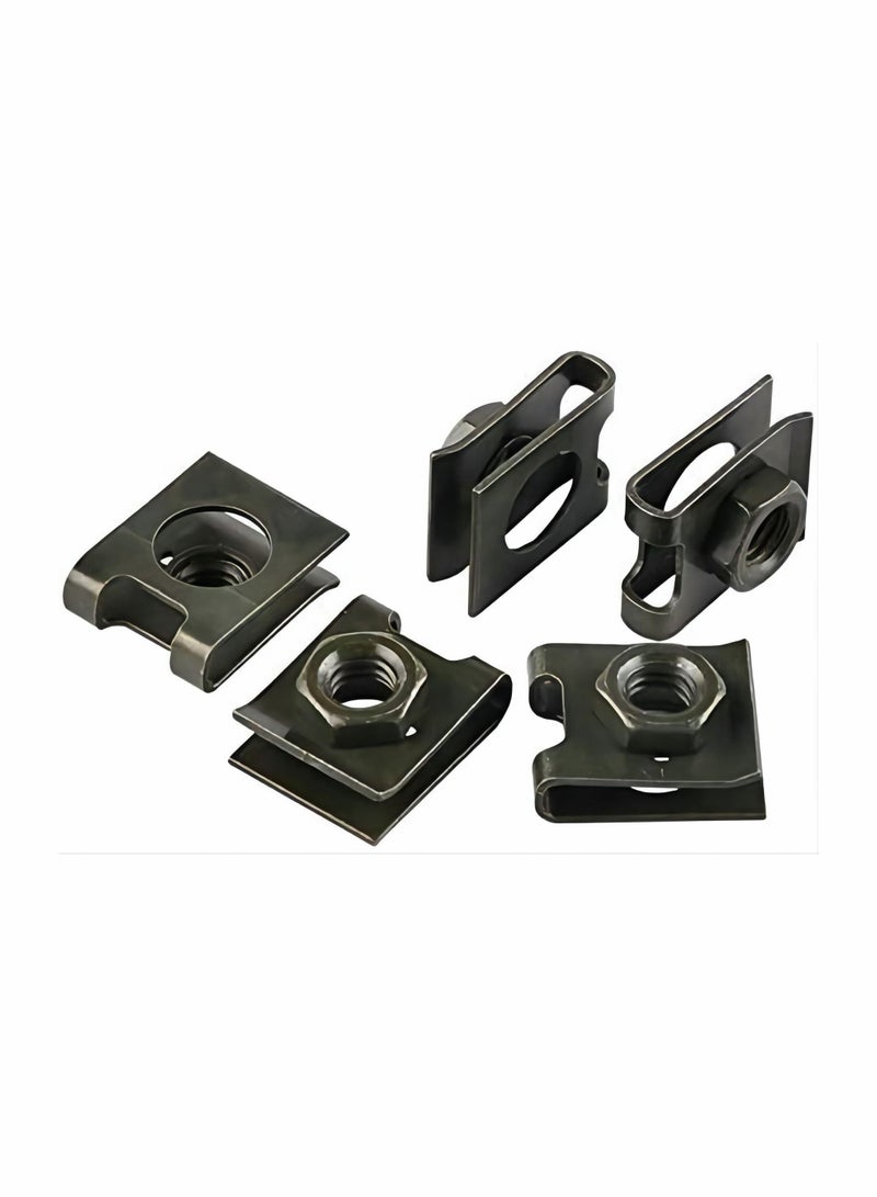 Y&D Motorcycle Fairing Bolt Kit Screws 177pcs Black Fasteners Bolts Mounting Washers Nuts For Most Of Motorcycles bolt Clip Nut Windscreen M5 M6 Bodywork Screws, with Storage Box - Image 2