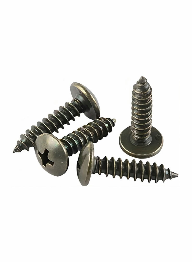 Y&D Motorcycle Fairing Bolt Kit Screws 177pcs Black Fasteners Bolts Mounting Washers Nuts For Most Of Motorcycles bolt Clip Nut Windscreen M5 M6 Bodywork Screws, with Storage Box - Image 4