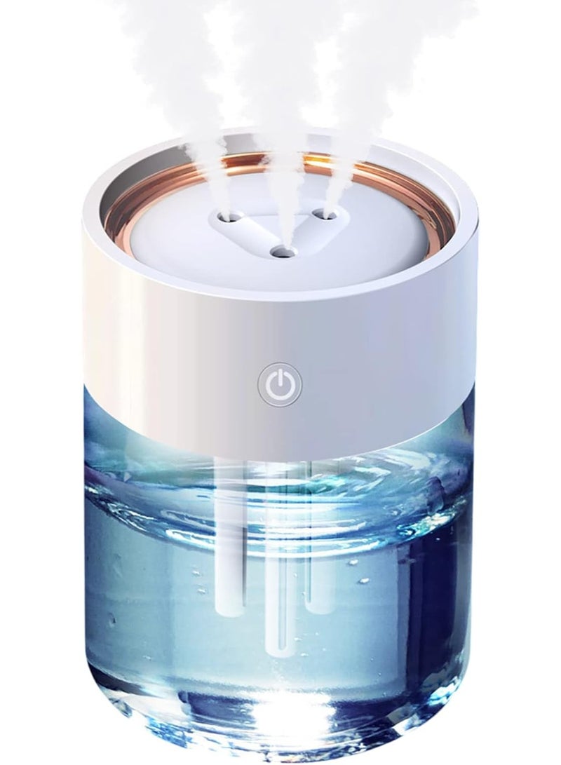 VAOdo 2L Multimode 3-Hole Circulation Fog Humidifier for Large Room, Nano-Level and Mute USB Desktop, Suitable for Baby Room, Bedroom, and Indoor Plant - Image 1