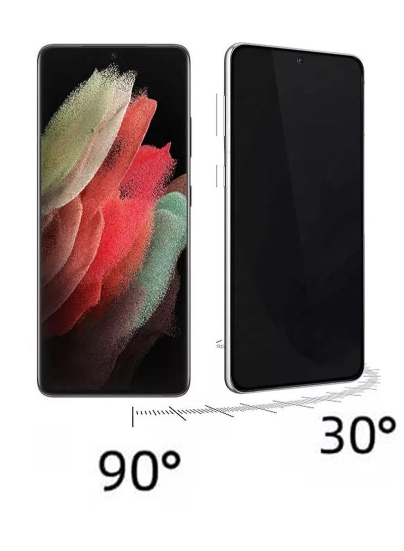 Two matte hydrogel privacy screen protectors compatible with Huawei Nova Y91 - Image 2