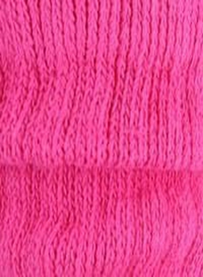 CTM Women's Super Soft Slouch Socks (1 Pair), Hot Pink - Image 4