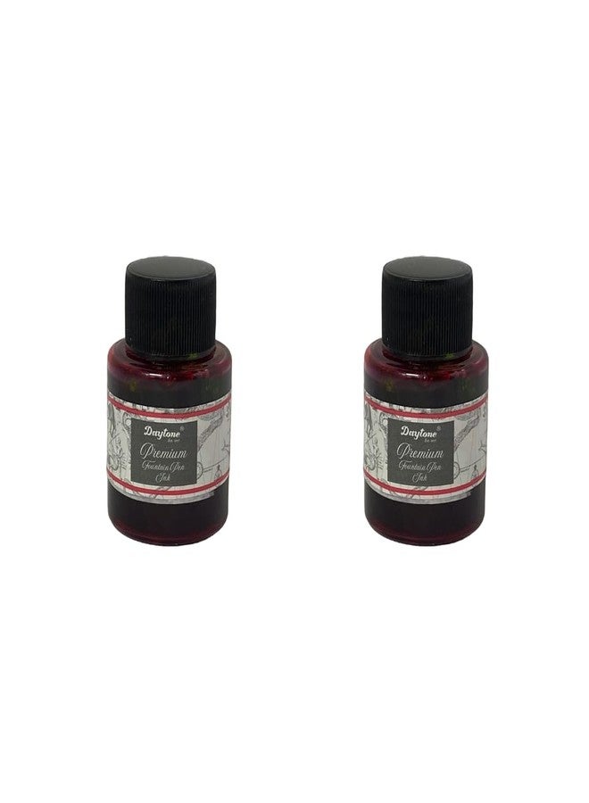 Daytone Premium Fountain Pen Ink (Double Pack of 2) (Hot Pink, 30 ml Each) - Image 1