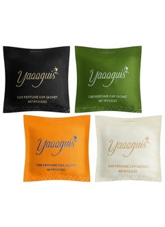 erorex Air Purifying Bag Fresh Scent Sachet Packets Scented Sachets Drawers Closets Sachets Fresh Scents Scented Sachet Packet For Drawers Closets Cars Fragrance Sachet Packets 4 Pcs  - Image 1