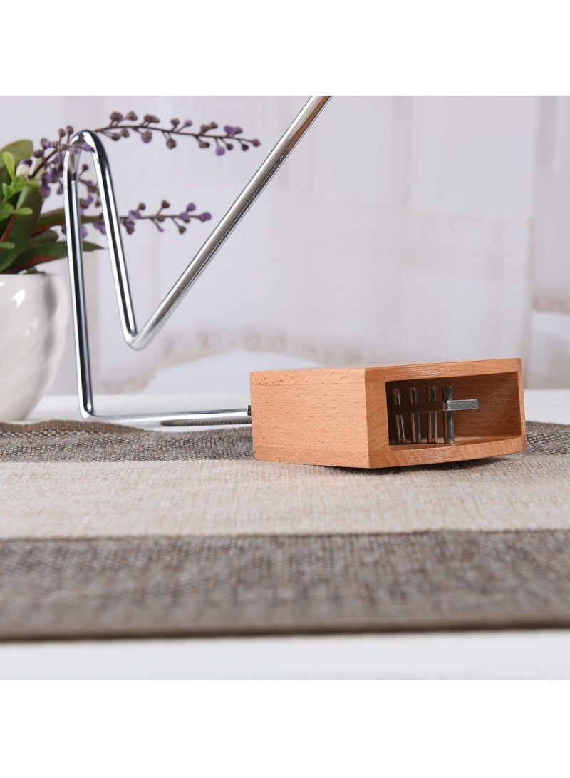 SOLARAE Vibraslap - Percussion Instrument Rotate the Sound Chamber and the Sound will Vary Easy to Carry Makes a Distinctive Chattering Sound - Image 5