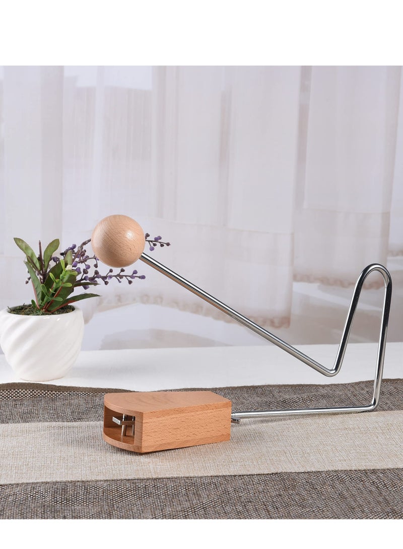 SOLARAE Vibraslap - Percussion Instrument Rotate the Sound Chamber and the Sound will Vary Easy to Carry Makes a Distinctive Chattering Sound - Image 4
