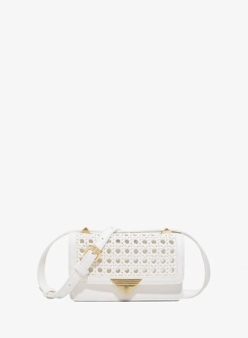 الدو ZENITH Crochet Detail Shoulder Bag