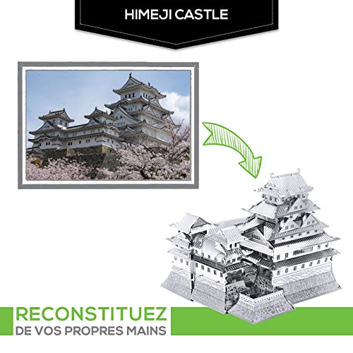 Fascinations Metal Earth Himeji Castle 3D Metal Model Kit - Image 5