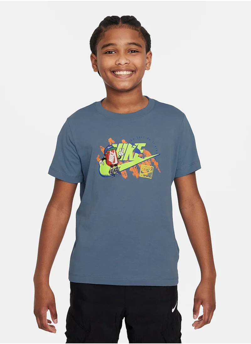 Nike Youth Nsw Boxy 1 Futura T-Shirt