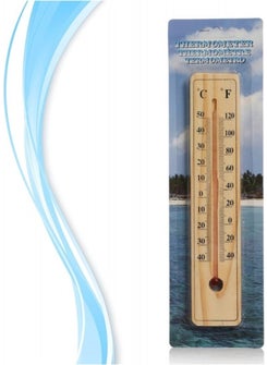 Household Wooden Baby Kids Room Temperature Meter Thermometer