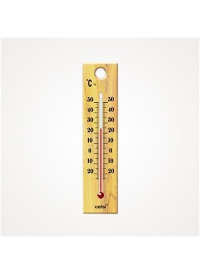 Epazzar - Household Wooden Baby Kids Room Temperature Meter Thermometer - Image 1