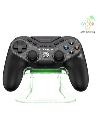 Classic Gamepad GameSir T3 Pro Tarantula Bluetooth Gaming Controller for Switch/PC/iOS/Android with Charging Dock, Bluetooth 2.4G Wired Controller with Anti-Drift TMR Sticks, 9 Mappable Buttons, RGB Lighting,1200mAh, ABXY Layout Switching - pzsku/ZD7A76C1D978F805A06F1Z/45/1747800583/134cd19a-8cd0-449b-9aef-02939289154a