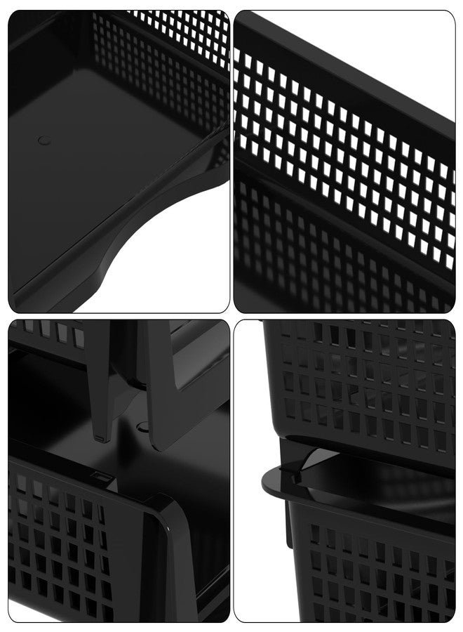 Tyminin 6 Tier Paper Organizer Letter Tray, Desk File Letter Folder Holder, Mail Organization Rack, Black - Image 3
