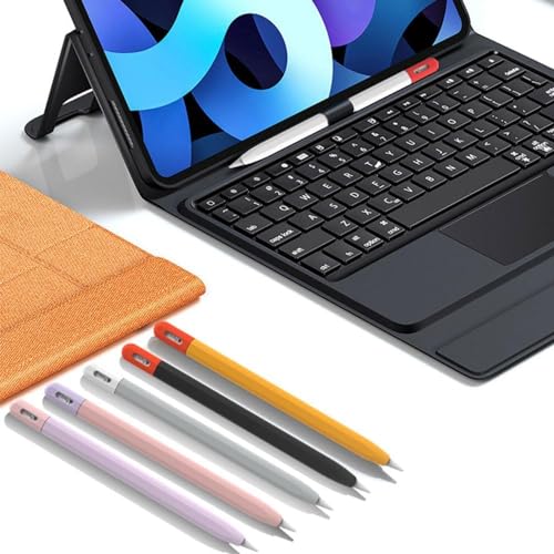 OJOS Silicone Case for Apple Pencil USB C, Durable Thin Cover Sleeve, Lightweight Holder Grip for Apple Pencil 3rd Generation Protect Accessories (White) - Image 3