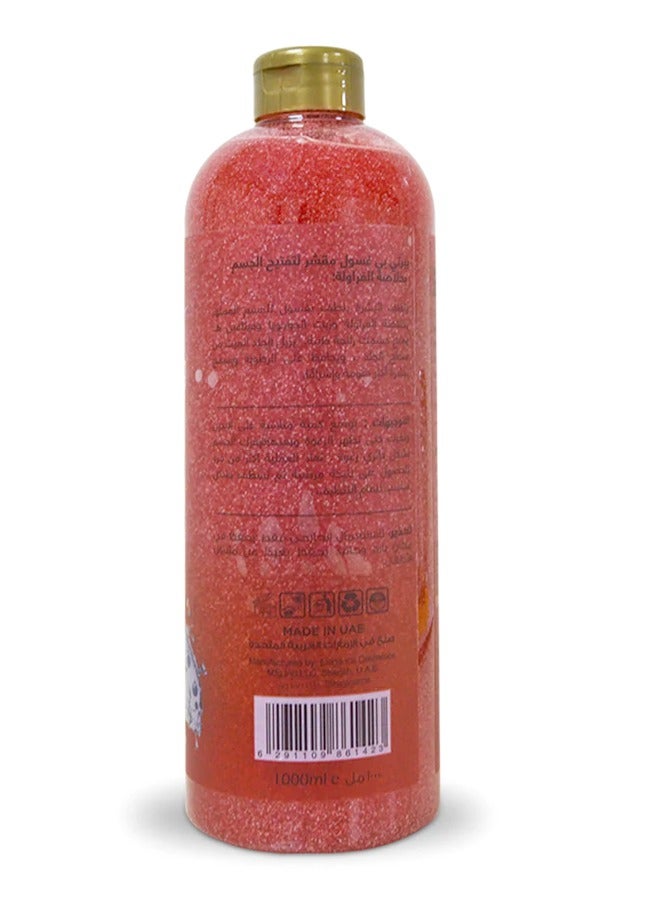 Pretty Be Brightening Exfoliating Body Wash Strawberry Extracts 2x1000ml - Image 2