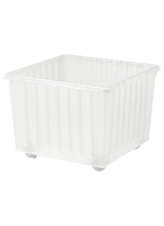 AS SEEN ON TV Storage crate with castors white 39x39 cm 