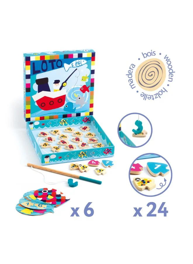 DJECO Navy Loto Game