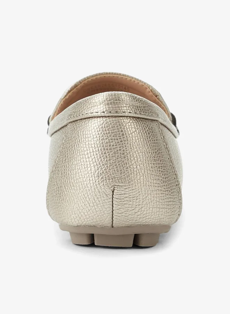 Le Confort GOLD Loafer With Mettalic Trim for Women | Best Price UAE