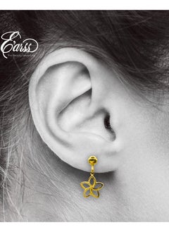 Pin Wheel Open Drop Gold Earring | Stainless Steel | 18K Gold Plated - pzsku/ZD7A7F9920C4061A37F29Z/45/_/1738751029/607150e1-4175-4a3f-85f5-b1886d2ceac2