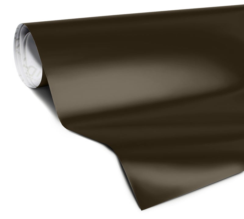 VViViD XPO Matte Brown Vinyl Wrap Roll with Air Release Technology 6ft x 5ft Hood Roof or Trunk Wrap Kit