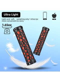 KASTWAVE Bike Handle Grips Non-Slip Bike Grips Double Lock-on Bicycle Handlebar GripsComfortable Bicycle Locking Grips, Non-Slip MTB Handle Grips Folding Bikes 22.2mm  - Image 5