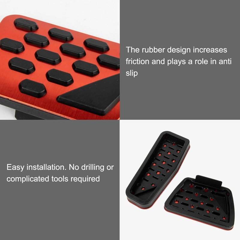 PSLER Foot Pedals Cover for Jeep Wrangler JL 2018-2024 - Image 4