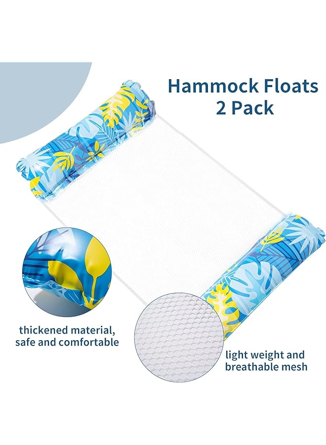KASTWAVE Inflatable Pool Floats For Pool Floating For Adults Pool Floaties Lake Floats For Adults Water Hammock Pool Hammock Float Pool Chairs And Lounges For In Pool Packable Travel Pool Floats For Adults - Image 3