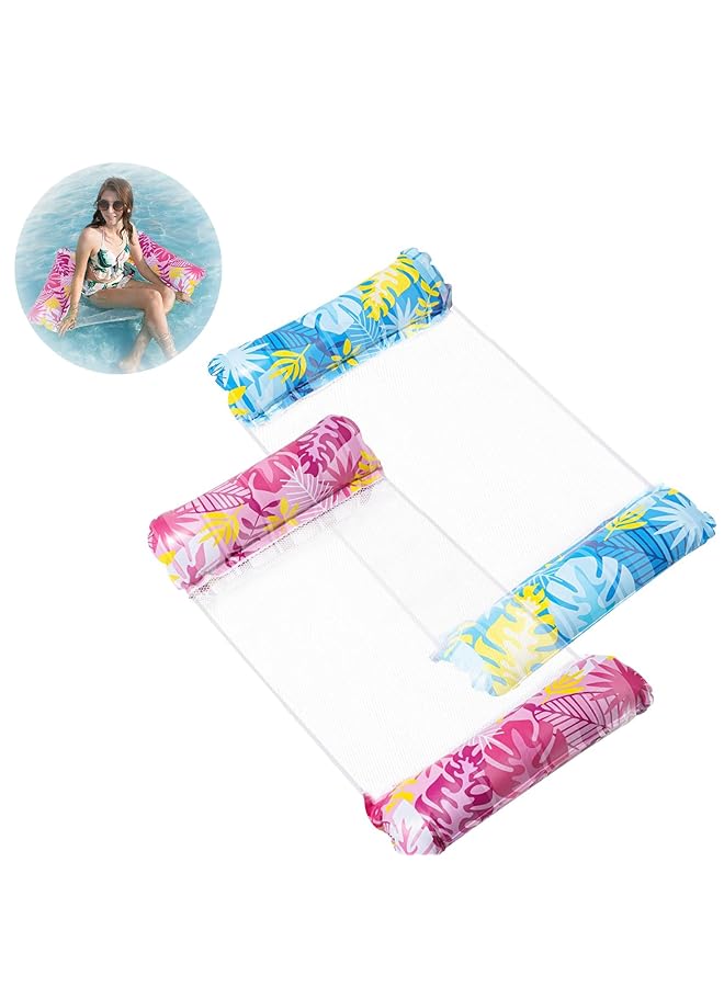KASTWAVE Inflatable Pool Floats For Pool Floating For Adults Pool Floaties Lake Floats For Adults Water Hammock Pool Hammock Float Pool Chairs And Lounges For In Pool Packable Travel Pool Floats For Adults - Image 1