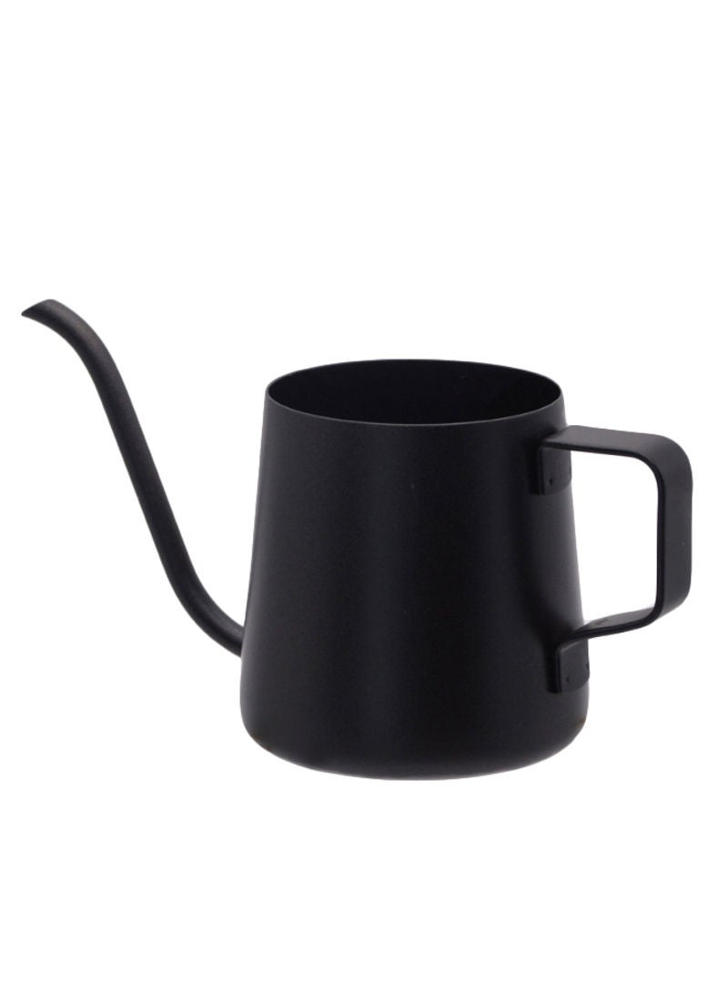 Long Narrow Hanging Ear Coffee Pot Black 