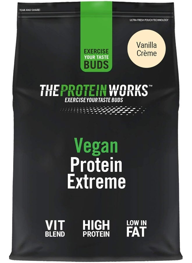 Vegan Protein Extreme Added Vitamin Blend Vegan Protein Powder Plant Based Protein Shake 28 Servings Vanilla Creme 1Kg - pzsku/ZD7A8181BE17132576652Z/45/_/1727248597/b299ee1d-cab2-4132-98d4-53c55fad806a